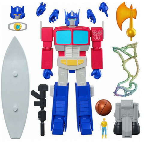 Image of (Super7) (Pre-Order) Transformers Ultimates Optimus Prime 7-Inch Action Figure - Deposit Only