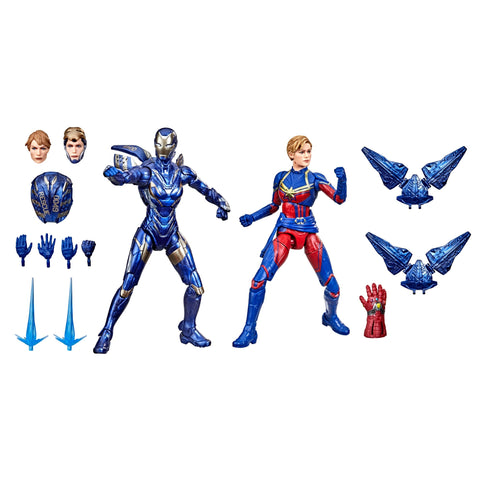 Image of (Hasbro) Marvel Legends Infinity Saga Rescue and Captain Marvel 2 Pack