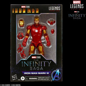 (Hasbro)(Pre-Order) Marvel Legends Infinity Saga Iron Man Mark III 6 Inch Action Figure - Deposit Onnly