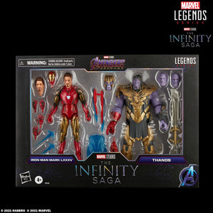 (Hasbro)(Pre-Order) Avengers: Endgame Marvel Legends The Infinity Saga Iron Man Mark 85 & Thanos Two-Pack - Deposit Only