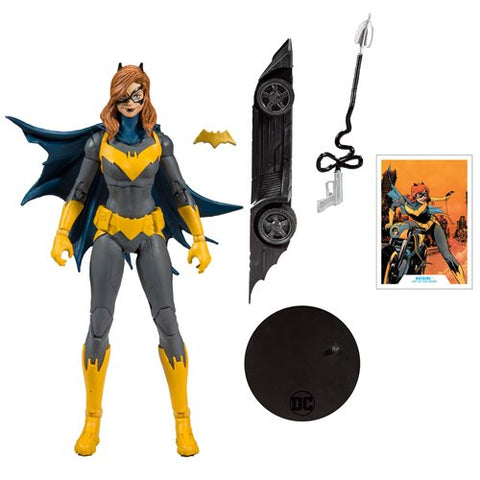 Image of (Mc Farlane) DC Collector Wave 1 Batgirl Art of the Crime 7-Inch Action Figure (Build-A-Batmobile)