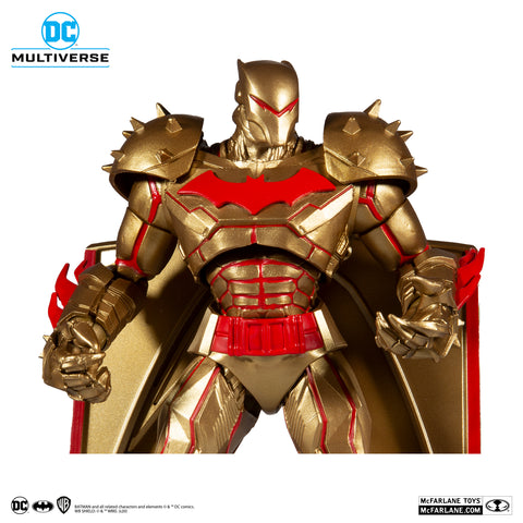 Image of (McFarlane) DC Multiverse 7" Figures Batman Hellbat Suit Gold Edition