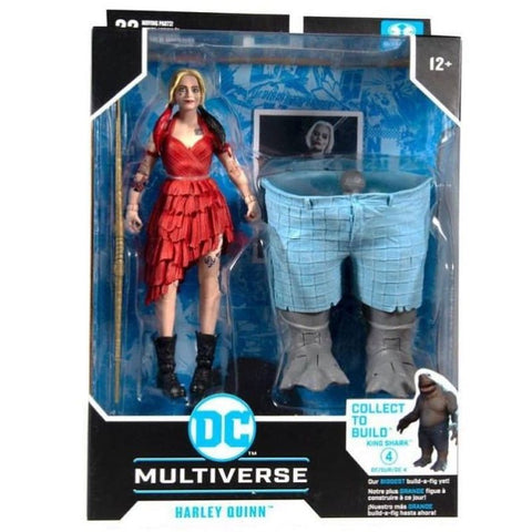 Image of (McFarlane) DC BUILD-A 7IN FIGURES WV5 - SUICIDE SQUAD MOVIE - HARLEY QUINN