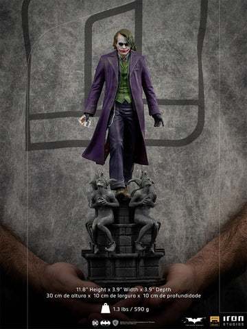 (Iron Studios) (Pre-Order) The Joker Deluxe Art Scale 1/10 - The Dark Knight - Deposit Only