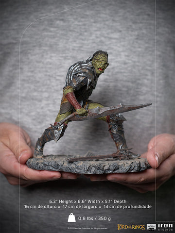 Image of (Iron Studios) (Pre-Order) Swordsman Orc BDS Art Scale 1/10 - Lord of the Rings - Deposit Only