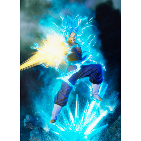 Image of (Bandai) (Pre-Order) Figuarts ZERO SUPER SAIYAN GOD SUPER SAIYAN VEGITO-Event Exclusive Color Edition- + DRAGON STARS  - Deposit Only
