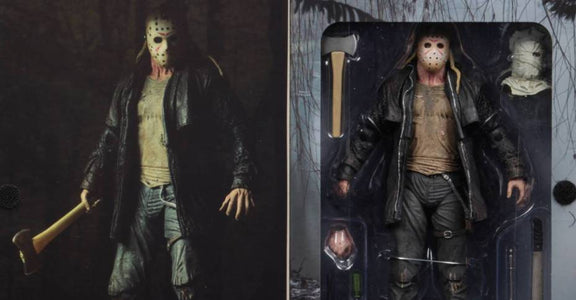 (NECA) FREDDY Friday the 13th 2009 Movie Jason Voorhees Ultimate 7" Action Figure