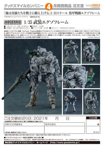 (Good Smile Company) (Pre-Order) MODEROID 1/35 Military Armed EXOFRAME - Deposit Only