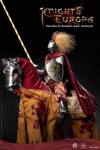 (POPTOYS) (PRE-ORDER) 1/6 ALS006 Armor Legend Series-The Era of Europa War Silver armor horse - DEPOSIT ONLY