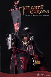 (POPTOYS) (PRE-ORDER) 1/6 ALS007 Armor Legend Series-The Era of Europa War Black armor horse - DEPOSIT ONLY