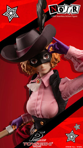 Image of (TOYSEIIKI) (Pre-Order) PERSONA 5 NOIR 1/6th Seamless Action Figure - Deposit Only