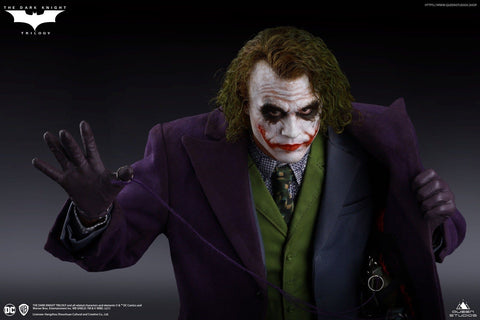 Image of (Queen Studios) (Pre-Order) 1/4 The Dark Knight Heath Ledger Joker Standard or Artist Version