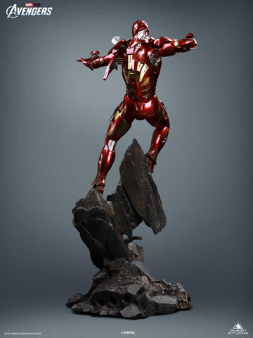 Image of (Queen Studios) (Pre-Order) Iron Man Mark 7 1/4 Scale Statue - Deposit Only