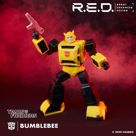 Image of (Hasbro) Transformers Generations MOVIE ACCURATE Wave 2 RED G1 BUMBLEBEE