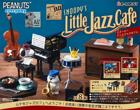 Image of (RE-MENT) SNOOPY LITTLE JAZZ CAFE