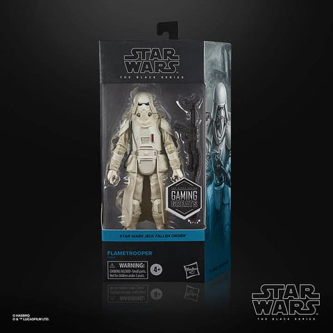Image of (Hasbro) (Pre-Order) Star Wars Black Series GAMING GREATS Jedi Fallen Order FlameTrooper - Deposit Only