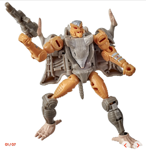 Image of (Hasbro) Transformers Generations WFC Kingdom Core Rattrap 3.5 Inch Action Figure