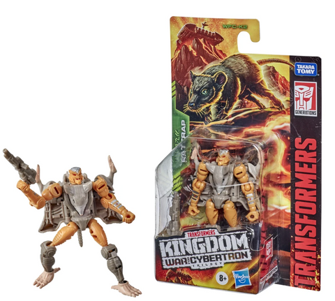 Image of (Hasbro) Transformers Generations WFC Kingdom Core Rattrap 3.5 Inch Action Figure