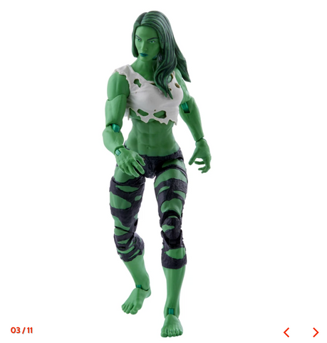 Image of (Hasbro) (Pre-Order) Marvel Legends Exclusive She Hulk 6 Inch Action Figure - Deposit Only
