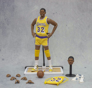 (FigureCool) MAGIC JOHNSON LIMITED EDITION ACTION FIGURINE (1980S VERSION) 1000PC ISSUE ONLY