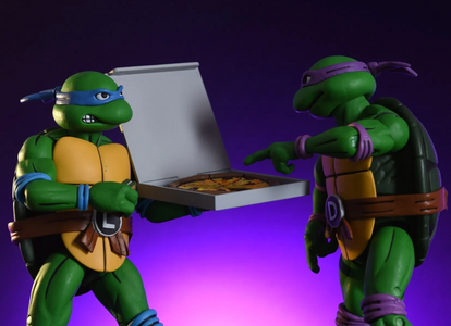 (NECA) Teenage Mutant Ninja Turtles Leonardo & Donatello Exclusive Action Figure 2-Pack