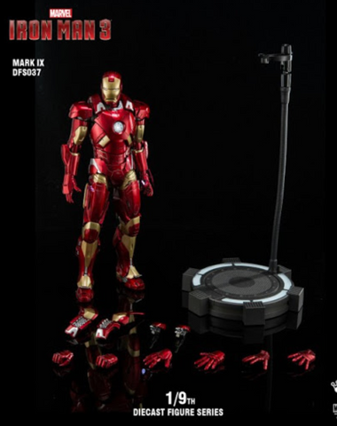 (King Arts) Iron Man Mark 9 - 1/9 Scale Diecast Figure DFS037