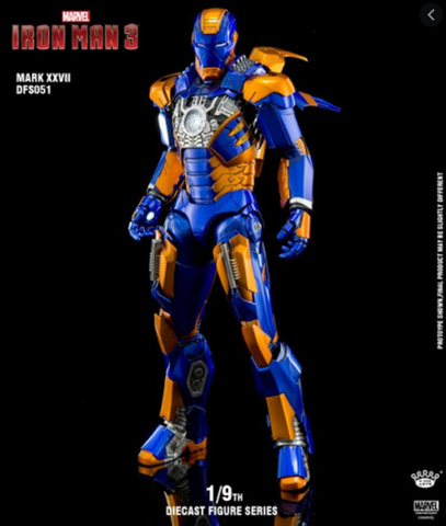 Image of (King Arts) Iron Man Mark 27 - 1/9 Scale Diecast Figure DFS051