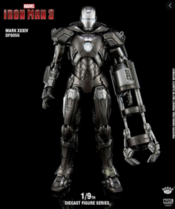 (King Arts) Iron Man Mark 34 - 1/9 Scale Diecast Figure DFS056