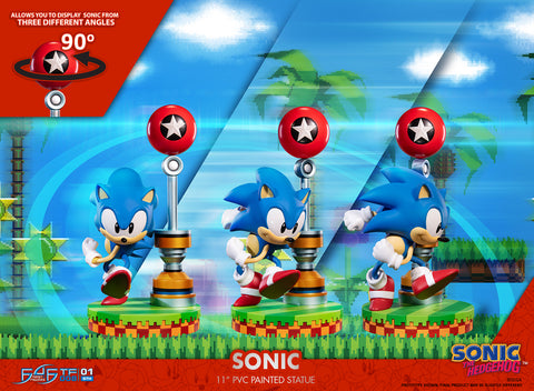 Image of (First 4 Figures) (Pre-Order) SONIC THE HEDGEHOG - SONIC 11" PVC   - Deposit Only