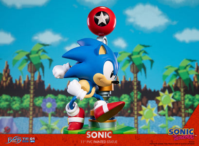 (First 4 Figures) (Pre-Order) SONIC THE HEDGEHOG - SONIC 11" PVC   - Deposit Only