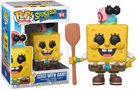 Funko Pop Pop Animation SpongeBob Squarepants with Gary with Free Protector