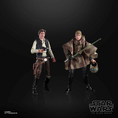 Image of (Hasbro) 2020 SDCC Exclusive Star Wars: The Black Series Heroes of Endor Figure Set
