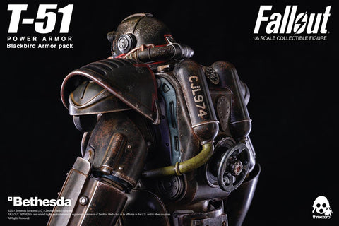 Image of (Threezero) (Pre-Order) Fallout – T-51 Blackbird Armor Pack - Deposit Only