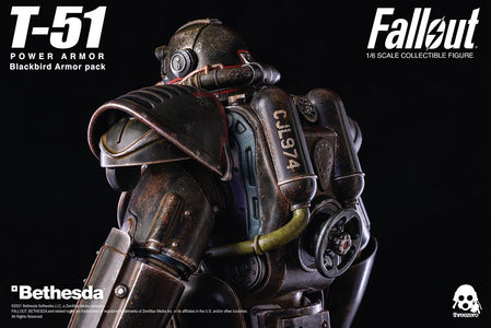 (Threezero) (Pre-Order) Fallout – T-51 Blackbird Armor Pack - Deposit Only