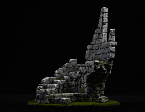 Image of (TWTOYS) (Pre-Order) TW2038 1/12 Castle Ruin Diorama Base - Deposit Only