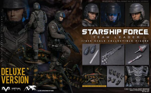 (VTS TOYS) (Pre-Order) VM037DX 1/6 Starship Force-Team Leader Deluxe Version - Deposit Only
