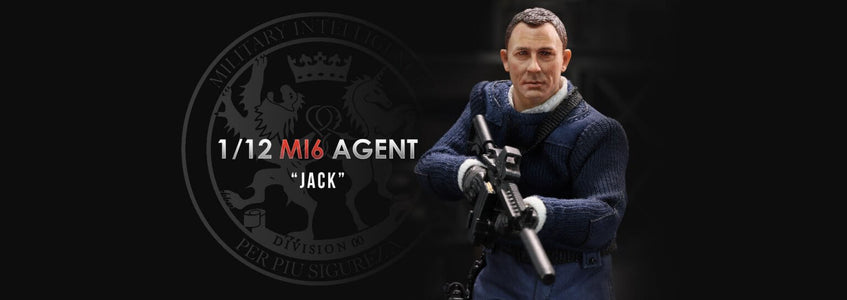 (DID) (Pre-Order) XM80003 1/12 MI6 Agent M16 Jack - Deposit Only