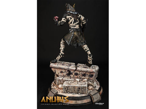 Image of (Silver Fox Collectibles) (Pre-Order) Anubis 1:4 Scale Legendary Statue - Deposit Only