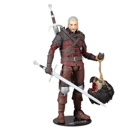 Image of (McFarlane) WITCHER GAMING 7IN FIGURES WV2 - GERALT OF RIVIA (WOLF ARMOR)