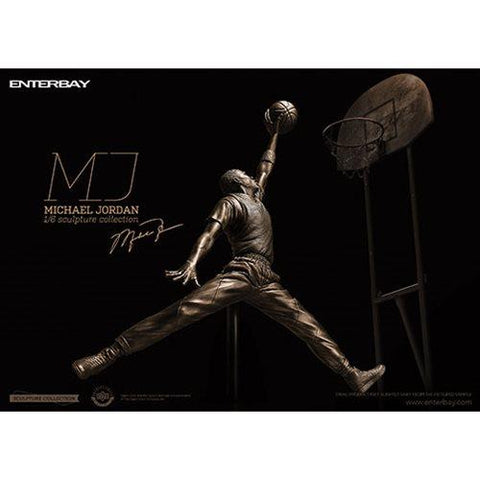 (Enterbay) Sculpture Collection - Michael Jordan Bronze Edition (Limited Edition 2000 Pcs Only) 1/6 Scale Figure