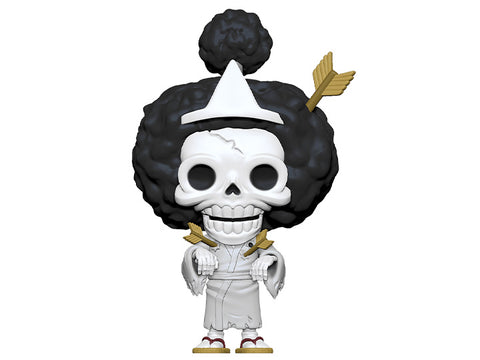 Image of (Funko Pop) (Pre-Order) Pop! Animation: One Piece - Brook with Free Boss Protector
