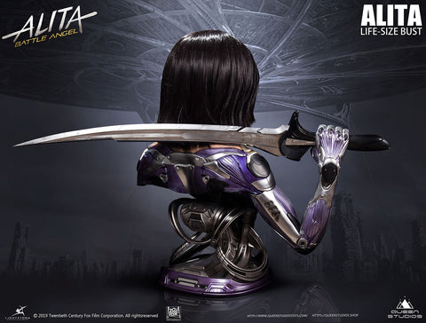 Image of (Queen Studios) (Pre-Order) Alita Battle Angel 1:1 Life-size Bust
