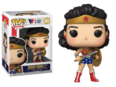 Image of (Funko) Pop! Heroes: Wonder Woman (80th Anniversary) - Wonder Woman (Golden Age)