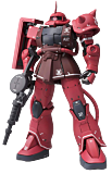 (Tamashii Nations)(Pre-Order)-Gundam Universe - MS-06S Char's Zaku II-Deposit-Only