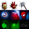 (3D Lights FX) 3D Wall Lamp Marvel Avengers