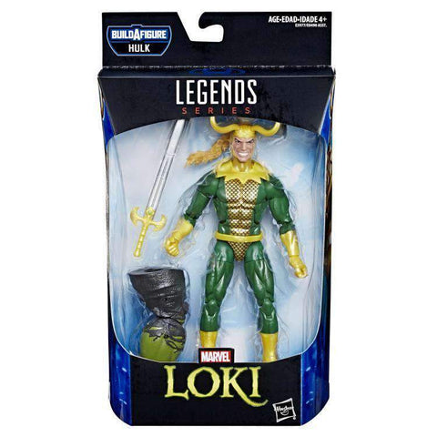 Image of (Hasbro) Avengers: Endgame Marvel Legends Wave 2 - Loki figure (Hulk BAF)