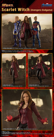 Image of (S.H.Figuarts)(Pre-Order) Scarlet Witch (Avengers: Endgame) - Deposit Only