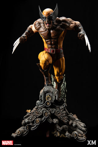 Image of (XM Studios) Brown Wolverine 1/4 Scale Premium Collectible Statue