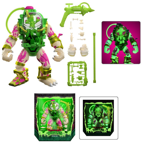 Image of (Super7) (Pre-Order) Teenage Mutant Ninja Turtles Ultimates Glow-in-the-Dark Mutagen Man 7-Inch Action Figure - Entertainment Earth Exclusive - Deposit Only