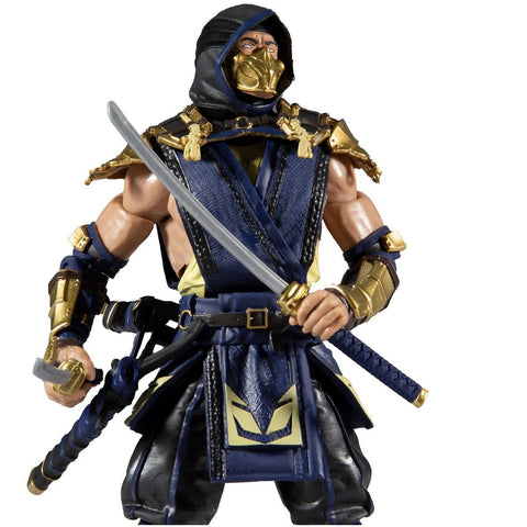 Image of (McFarlane) (Pre-Order) Mortal Kombat Scorpion and Raiden 7-Inch Action Figure 2-Pack - Deposit Only